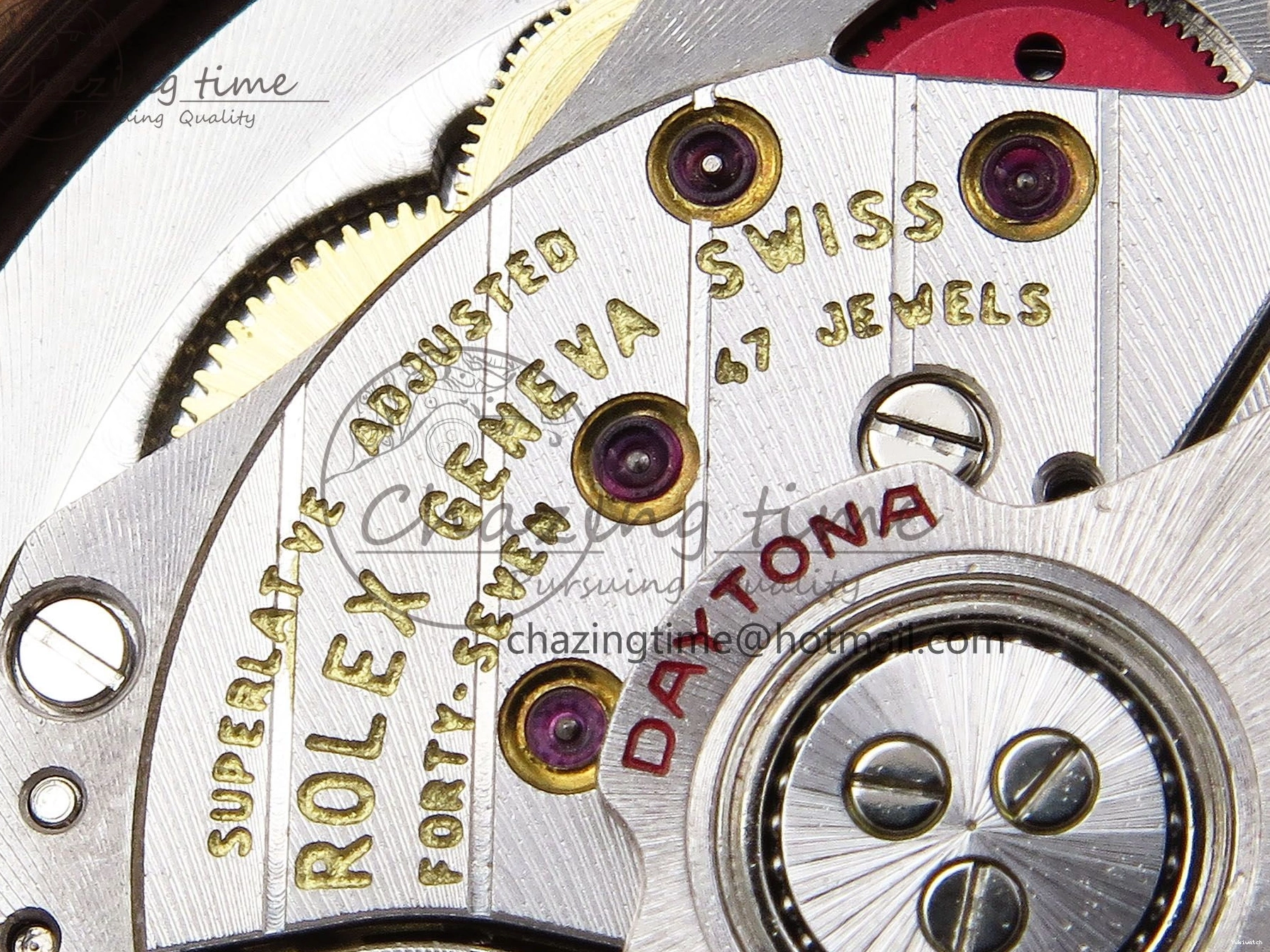 RG on Daytona 1:1 SH4131 Diamonds Edition Dial Black V5 Best 126505 QF Braclet RG 0507